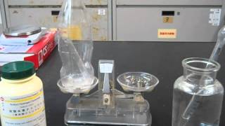 質量保存の法則 Law of conservation of mass 気体が発生する場合 [upl. by Mori899]