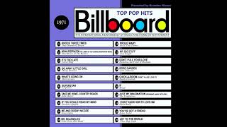 Billboard Top Pop Hits 1971 [upl. by Eilema]