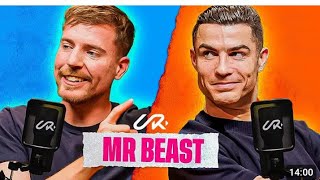 Cristiano Ronaldo Meets MR BEAST LIVE ON YOUTUBE [upl. by Pantheas]