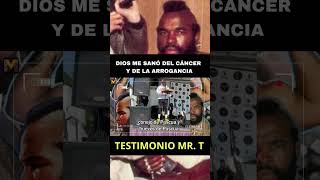 Testimonio del Actor Mr T  Famosos Cristianos Impactante Testimonio Motivacional 2023 [upl. by Grubman]