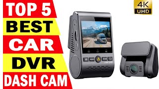 Top 5 Best Car DVR Dash Cam In 2024 [upl. by Ramraj]