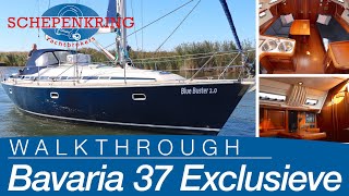 Bavaria 37 Exclusive for sale  Yacht Walkthrough   Schepenkring Lelystad  4K [upl. by Karilla]