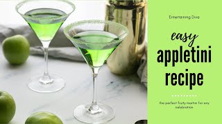 The Best Appletini Recipe [upl. by Melinda826]