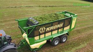 Krone MX – Selfloading and foragerfilled forage wagon [upl. by Hesper528]