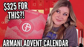 I PAID 300 FOR THE GIORGIO ARMANI ADVENT CALENDAR WORTH IT [upl. by Prud327]