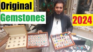 Original Gemstones Prices 2024 Thailand  Iran  African  Hunza  Sarafa Bazar Rawalpindi Pakistan [upl. by Audras]