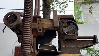 Restoring A 1980s Wood Cutter That Had Been Abandoned For Years [upl. by Anelahs129]