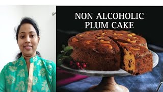 NON ALCOHOLIC PLUM CAKE WITHOUT SOAKING METHOD RECIPEMARIANS441 [upl. by Akeret305]