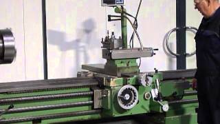 Universal lathe drehmaschine draaibank PBR legnano TM 35 x 3000 mm MACH4METAL [upl. by Akirdnahs]