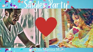 Singles Party With Marissa M Dating Show [upl. by Broderick316]