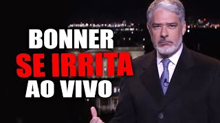 🚨William Bonner PERDE A LINHA Ao VIVO com Pregação Música e crítica voz de cantora [upl. by Nancee]