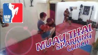 Sparring de Clinch  Muay Thai  Muay Khao  Muay Sok [upl. by Zsamot]