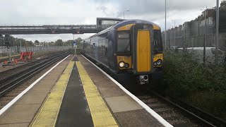 Southeastern 377512 Electrostar Arriving At Gillingham Kent From Gillingham Maintenance Depot Kent [upl. by Gabler]