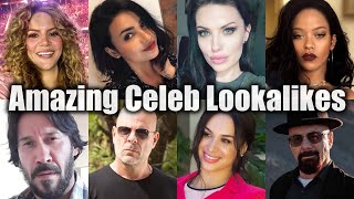 Celebrity Lookalikes So Good They Will Make You Look Twice [upl. by Dleifyar]