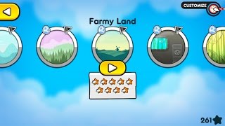 Flappy Golf 2  Farmy Land Superstar [upl. by Odradlig328]