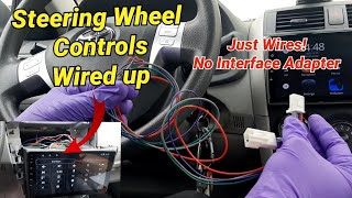 Corolla gets Steering Wheel Controls  Part2  Spiral Cable Wiring to Aftermarket Radio 20092011 [upl. by Laflam]