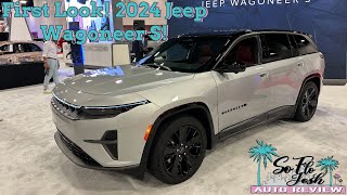 First Look At The 2024 Jeep Wagoneer S Miami International Auto Show [upl. by Al]