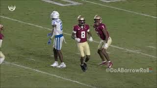 Renardo Green Florida State CB vs Duke 2023 [upl. by Sethi]