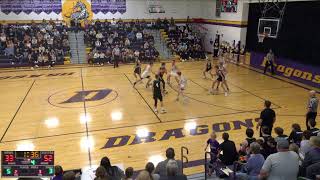 Deshler vs Thayer Central High School Men’s Varsity Basketball [upl. by Esil]