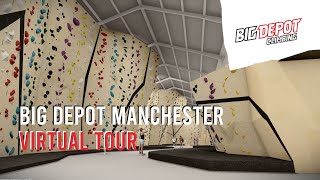 Plan views of one of the UKs biggest climbing walls BIG Depot Manchester [upl. by Nivram]