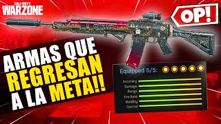 LAS 5 MEJORES ARMAS de Modern Warfare en WARZONE 😍 VUELVEN A LA META [upl. by Rebekkah]