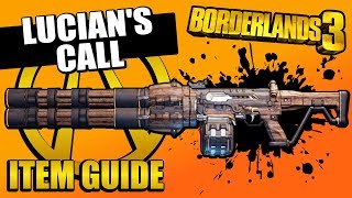 Borderlands 3  Lucians Call Legendary Item Guide POSTPATCH DEDICATED DROP [upl. by Creighton640]