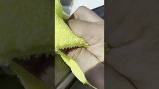 Cleaning months of Elbow oils off interior door panel cleaning autocare youtubeshorts [upl. by Poole635]