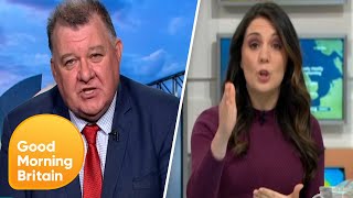 A Climate Change Sceptic Denies Global Warming Caused the Australian Fires  Good Morning Britain [upl. by Aneerak8]