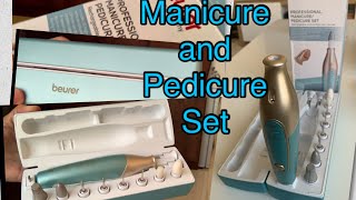 Unboxing Beurer Professional Manicure and Pedicure Set MP 84 [upl. by Yrevi]