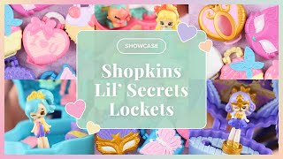 ✨SHOWCASE✨ Shopkins Lil Secrets Mini Lockets With Mini Shoppies [upl. by Janik]