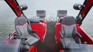 We tested the 2022 Manitou XT SRW Dual Engine here is what we learned  Pontoon Boat Test [upl. by Donia]