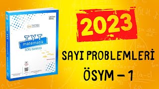 2023  345 TYT MATEMATİK SORU BANKASI ÇÖZÜMLERİ  SAYI PROBLEMLERİ ÖSYM TEST 1 [upl. by Glass]