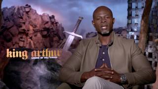 VIDEO Djimon Hounsou on being homeless [upl. by Eillehs960]