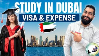 🇦🇪 Study in Dubai 2024 I Student Visa in Dubai Universities I Study Visa Expense and Part Time Job [upl. by Sirrep]