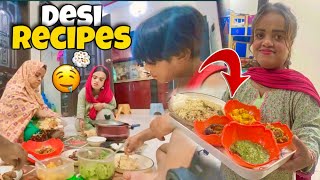 DESI RECIPES 😋 By Sanober Kitchen  Sanober Choti Vlog [upl. by Anaeel354]