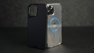 iPhone 12 Pro Max Mous Limitless 40 amp Infinity Case Review [upl. by Ahsille]