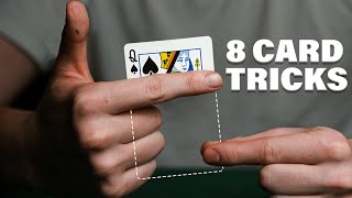 8 EASY Card Tricks Anyone Can Do  Revealed [upl. by Gnuhp]