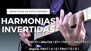 Dallton Santos  Inverti a Harmonia dos Riffs Famosos [upl. by Assiran]