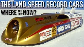 The Land Speed Record Cars  where are they now [upl. by Esenahs]