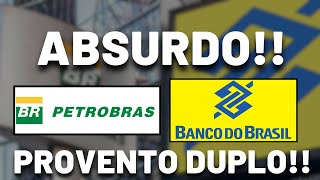 COMPREI PETR4 e BBAS3 AÇÕES PAGANDO DIVIDENDOS ELEVADOS E COM DIVIDENDO DUPLO NOVOS VALORES [upl. by Tiras766]