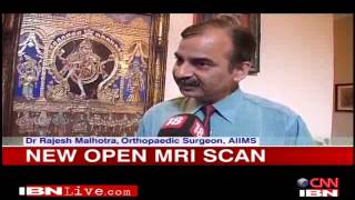 ESAOTE New Open Non Claustrophobic MRI Scan  Gscan by ESAOTE IBNCNN Live  India [upl. by Esinaej]