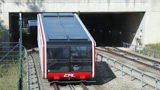 Luxemburg Sadt CFL Seilbahn [upl. by Arsi]