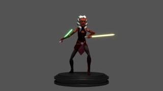 Ahsoka Tano│Blender Recreation [upl. by Sayles]