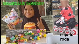 HOMESALE SQUISHY CUCI GUDANGmbaknya main sepatu roda terus [upl. by Magdalene]