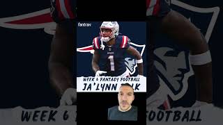 Fantasy Football Week 6 STASH Ja’Lynn Polk fantasyfootball fantasyfootballadvice nfl [upl. by Lancelle]