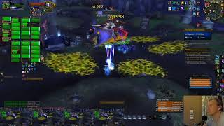 Heroic Darkshore Warfront Multiboxing x5 Druids guarenteed 460 ilvl piece BFA S4 [upl. by Bravar]