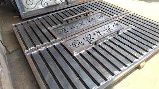 Build main gate design  modern iron gate गेट डिजाइन [upl. by Ott]