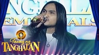 Tawag ng Tanghalan Christofer Mendrez  Dont Stop Believin Round 1 Semifinals [upl. by Sari]