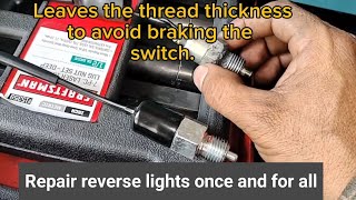 2000 Nissan frontier backup light switch 2001 2002 2003 reverse lights not working [upl. by Shirlee]