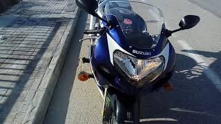 Suzuki GSX R 600 K3  prueba de aceleración 😉✌ [upl. by Girardo]